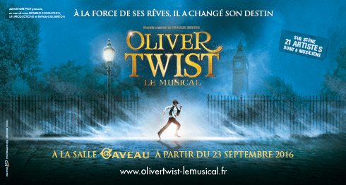 OLIVER TWIST affiche du spectacle