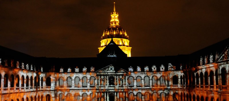 SPECTACLE LA NUIT AUX INVALIDES