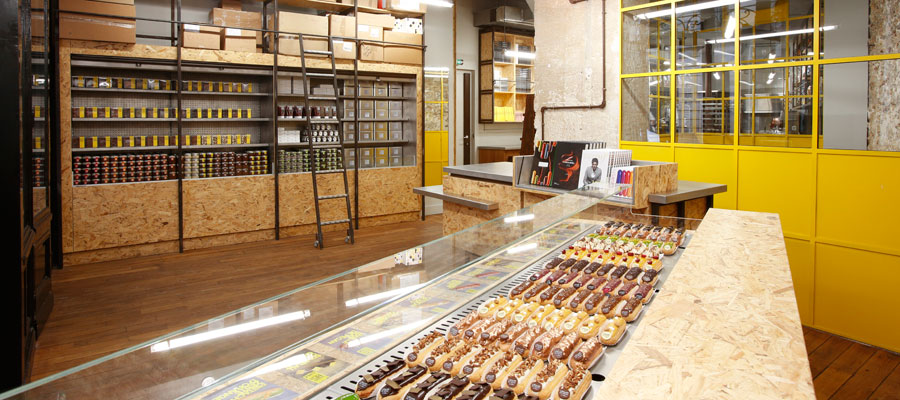 Les éclairs de Génie atelier gastronomique christophe adam