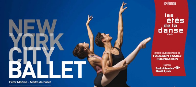 Le New york City Ballet invité à Paris