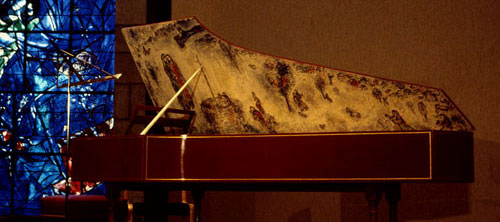 marc chagall clavecin