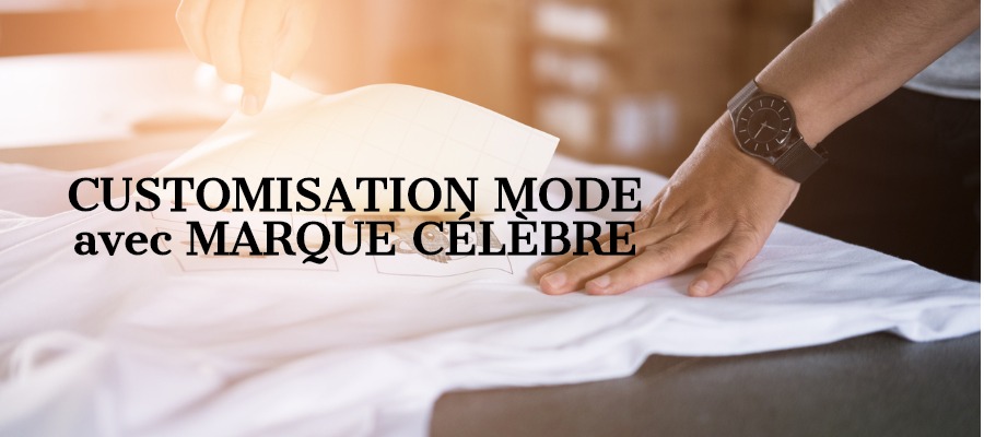 customisation luxe T SHIRT à l\'atelier Paris customisation luxe T SHIRT à l\'atelier Paris
