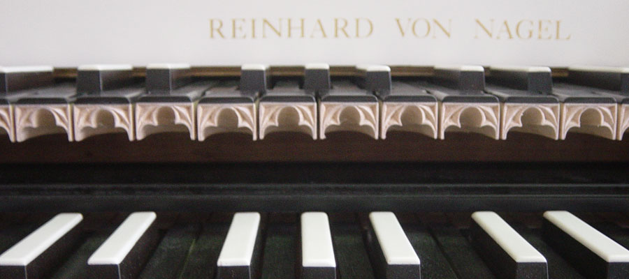Clavecin Reinhard von Nagel visite atelier d\'artiste