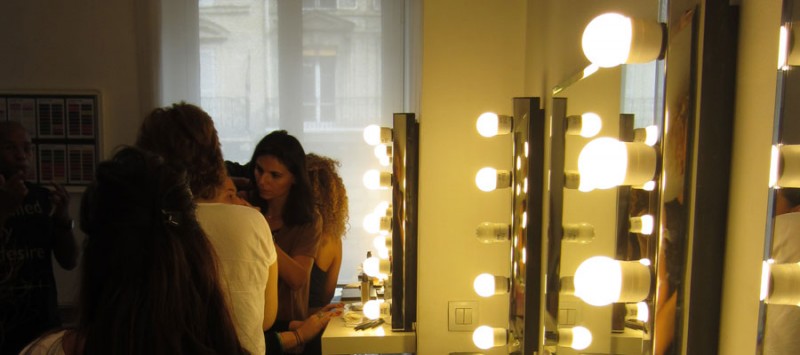 Atelier avec Emile-Louis cours de maquillage