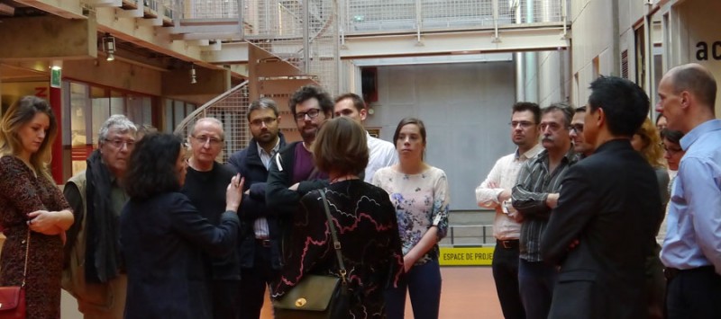 Visite groupe Ircam 