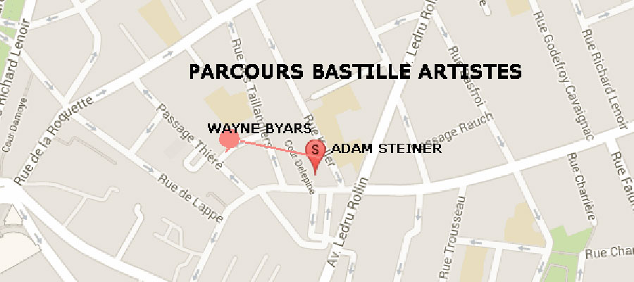 Parcours Batille des artistes visite du quartier de bastille a paris