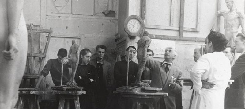Zakine à l\'académie visite atelier Zakine à Paris